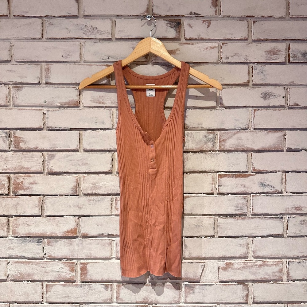 NSF Ribbed Henley Tank